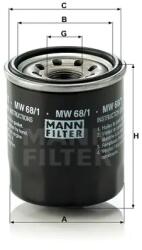 Mann Filter Olajszűrő MW 68/1