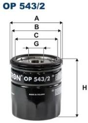 FILTRON Olajszűrő OP 543/2