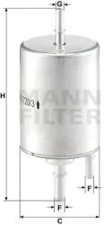 Mann Filter Üzemanyagszűrő WK 720/3