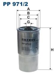 FILTRON Üzemanyagszűrő PP 971/2