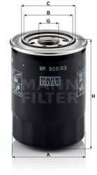 Mann Filter Olajszűrő WP 928/83