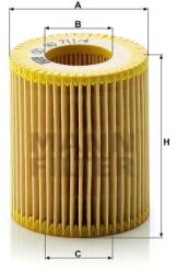 Mann Filter Olajszűrő HU 711/4 x