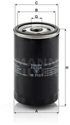 Mann Filter Olajszűrő W 719/1