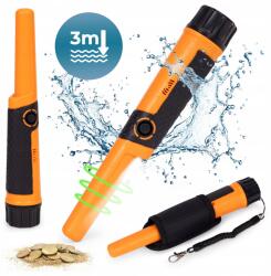  Pinpointer fémdetektor vízálló kézi detektor Led zseblámpával (GC-2006)