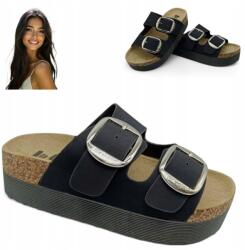 Lee Cooper Női flip-flop papucs 37-es csattal Lee Cooper Platform Elegáns Divatos Fekete (Lee Cooper LCW-25-35-3493)