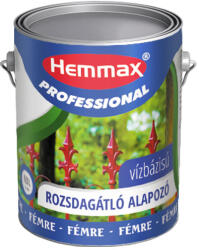 Hemmax vízbázisú rozsdagátló alapozó szürke 0, 65 L
