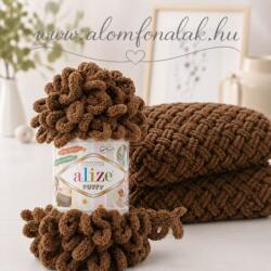 alize Puffy 321 - kávé (kézen kötés) (0904PU)