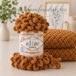alize Puffy 179 - karamella (kézen kötés) (0905PU)