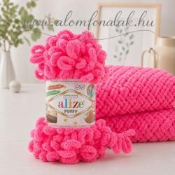 alize Puffy 377 - erös rózsaszín (kézen kötés) (041PU)