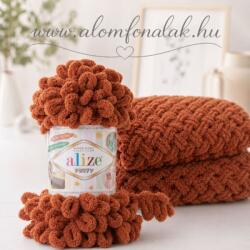 alize Puffy 597 - fahéj (kézen kötés) (014PU)