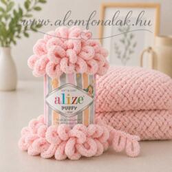 alize Puffy 161 - púder rózsaszín (kézen kötés) (045PU)