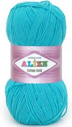 alize Cotton Gold 287 - türkiz (45% Akril, 55% Pamut) (43gold)