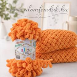 alize Puffy 336 - narancs (kézen kötés) (012PU)