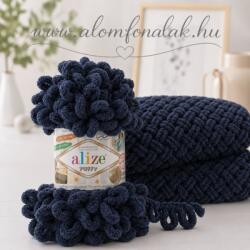 alize Puffy 900 - sötétkék (kézen kötés) (050PU)