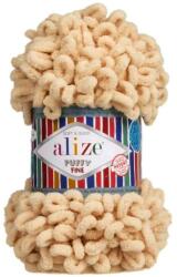 alize Puffy Fine 310 - bézs (kötés kézzel, tű nélkül) (056fine)