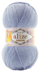 alize Cotton Gold 481 - világoskék (45% Akril, 55% Pamut) (42gold)