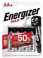 Energizer Max AA ceruza elem (4 db) (701-066)