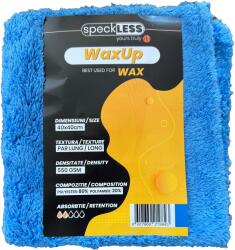 speckLESS Laveta Microfibra fara Margini speckLESS WaxUp, Albastru, 550 GSM, 40x40cm (WAXUP550)