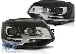 LED tuning hátsó lámpa szett Volkswagen T5 2015-2019, piros-füstös alap, bal és jobb (ABTLV6021145)