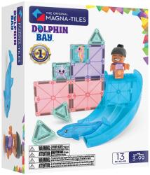 Magna-Tiles Dolphin Bay, set magnetic Jucarii de constructii magnetice