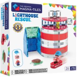Magna-Tiles Lighthouse Rescue, set magnetic Jucarii de constructii magnetice