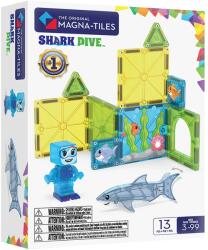 Magna-Tiles Shark Dive, set magnetic Jucarii de constructii magnetice