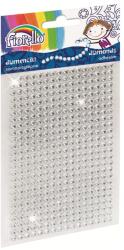  Стикери Diamond Fiorello GR-DS039-4 Сребристи (1112001-25-170-2394)