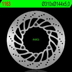 NG Brake Disc NG BRAKES Fix FékTárcsa - 1163 NG Brake Disc Fékrendszer és alkatrészei Fékbetétek, fékpofák és féktárcsák Féktárcsák