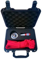 Magneo Smart Kit magnet fishing D 75, 200 kg, funie 6 mm, Threadlocker și cutie