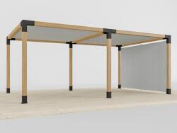 MCE system s. r. o VEGAS Pergola - szabadon álló, oszloptartó talpakon - 2 szakaszos (VEGAS Pergola - szabadon álló, oszloptartó talpakon - 2 szakaszos)