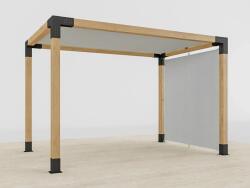 MCE system s. r. o VEGAS Pergola - szabadon álló, oszloptartó talpakon - 1 szakaszos (VEGAS Pergola - szabadon álló, oszloptartó talpakon - 1 szakaszos)