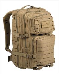 Mil-Tec Assault Pack Lasercut 38 L hátizsák molle coyote