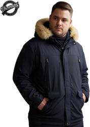 Thomas Jeans Hosszúkabát sötétkék (Méret 4XL)