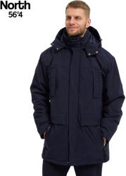 North 56°4 NORTH sötétkék hosszú parka 43150 (Méret 4XL)