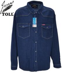 TOLL JEANS Farmer felső középkék hu. (Méret 7XL)