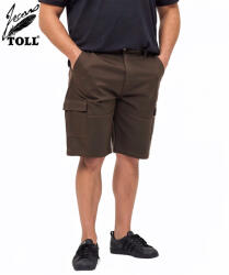 TOLL JEANS Rövidnadrág vászon barna T 282 (Méret 62-es)