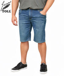 TOLL JEANS Rövidnadrág farmer világoskék T 302 (Méret 50-es)