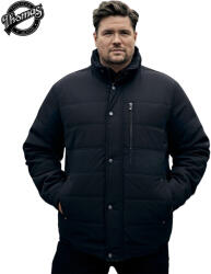 Thomas Jeans VÁLLBETÉTES pufi kabát fekete (Méret 8XL)