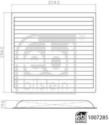 Febi Bilstein Filtru aer habitaclu / polen FEBI BILSTEIN 1007285 (1007285)