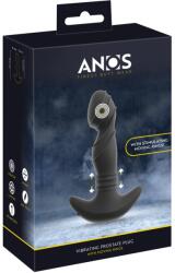 Anos Moving Rings Dop Anal P-Spot cu Vibrații și Masaj Rotativ