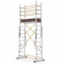 Bisonte Tele PL Scara si schela din aluminiu PL003 (cu roti)