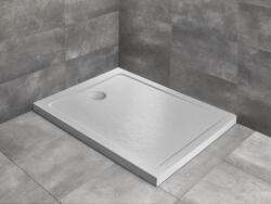 Radaway Cadita dus dreptunghiulara Radaway Doros F Stone 90x70 cm, alb (acril aspect piatra) (SDRF9070-01-04S)