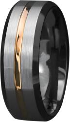 HARAHU Inel AR-7153 - Argintiu / Auriu / 69 mm KP7153