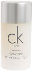 Calvin Klein Calvin Klein, CK One, Protecție 24h, Deodorant stick, Pentru bărbați, 75 g