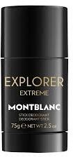 Mont Blanc Montblanc, Explorer Extreme, Protecție 24h, Deodorant stick, Pentru bărbați, 75 g