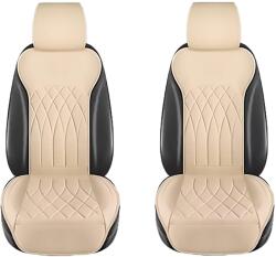 RO GROUP Set 2 huse universale pentru scaune auto RoGroup, piele PU, bej (IN4110)