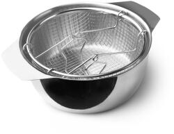 ibili Friteuza cu ulei IBILI, 20 cm, inox, capacitate 2 litri (8415716)