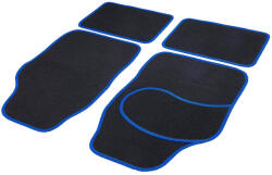 Carguard Set covorașe auto textile universale Carguard 64 x 44 cm | 44 x 29 cm - negru - albastru (CG_PAT001)