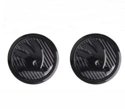 AutoHelix MSA Set doua embleme capota 90mm si portbagaj 80 mm pentru Skoda, Carbon (maf2009)