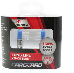 Carguard Set de 2 becuri Halogen H1, 100W +130% Intensitate - LONG LIFE - CARGUARD (CG_BHA031)